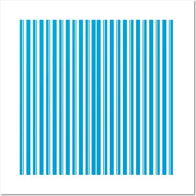 Dapper Stripes, Blue Wall Art by Heyday Threads